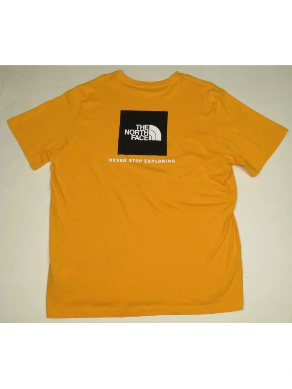 NWOT The North Face TNF Summit Gold Box NSE Short Sleeve Crewneck T Shirt XL